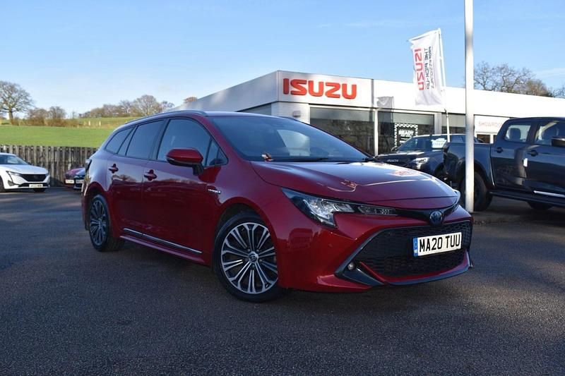 Used Toyota Corolla Design 2020 Red Estate