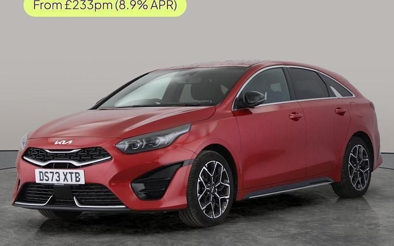 Red Used 2023 Kia ProCeed GT-Line Hatchback | £17,184 (Fair price) - Image 1/3