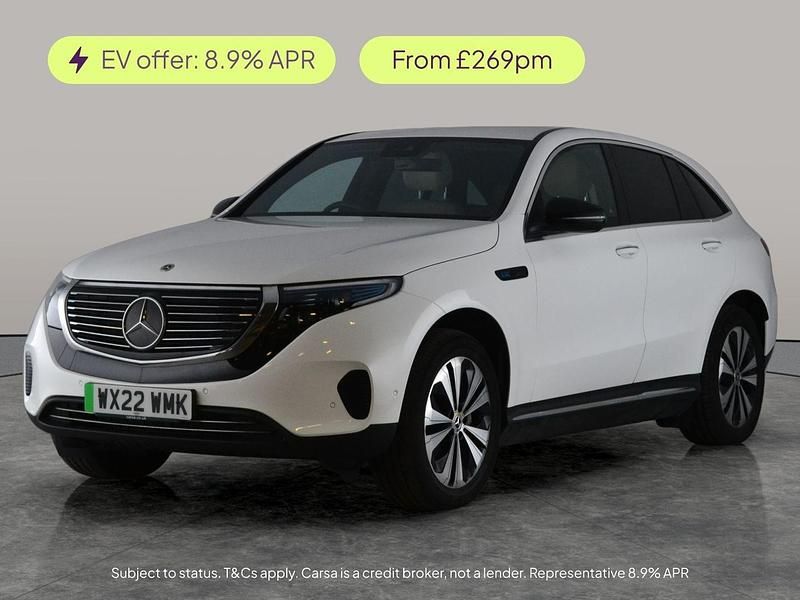 Used Mercedes EQC400 300 kW (408 HP) 2022 White SUV