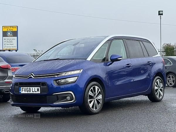 Blue Used 2019 Citroën Grand C4 Picasso Feel MPV | £10,490 (Fair price) - Image 1/4