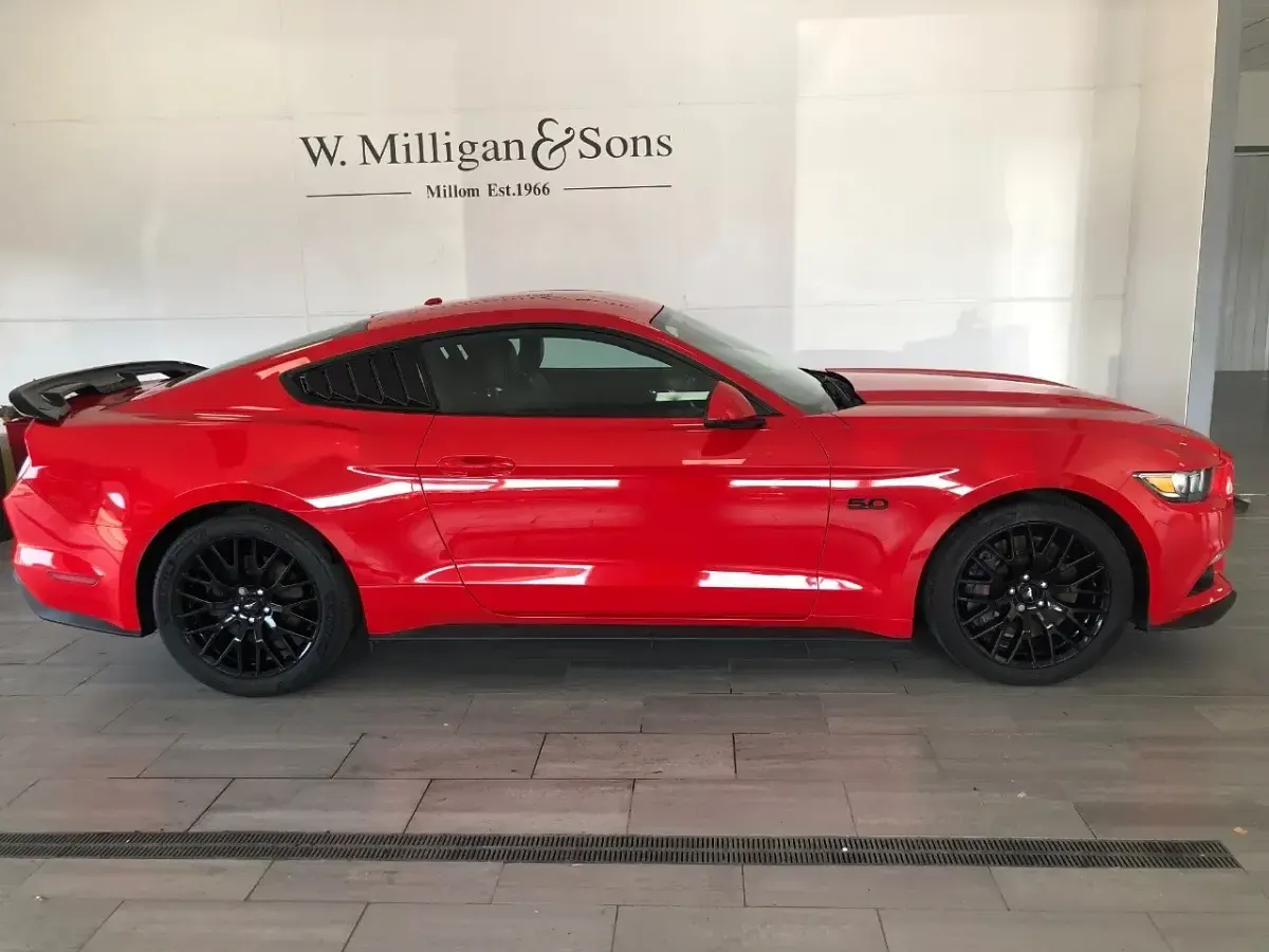 Used Ford Mustang GT 410 HP (301 kW) 2017 Red Coupe