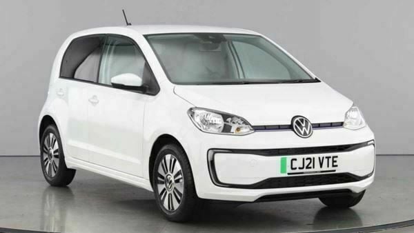 Pure white Used 2021 VW e-up! Hatchback | £10,450 (Fair price) - Image 1/4