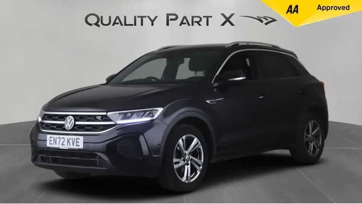 Used VW T-Roc R-line 150 HP (110 kW) 2023 Black SUV