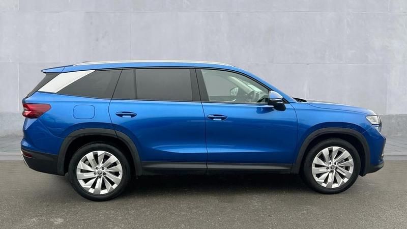 Used Skoda Kodiaq SE L 150 HP (110 kW) 2024 Race blue metallic SUV