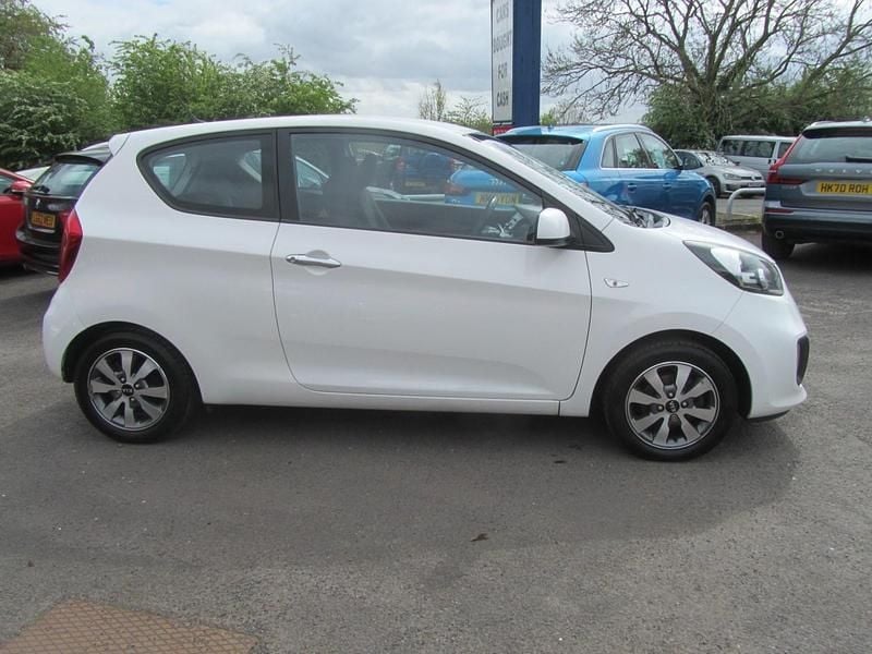 Used Kia Picanto 2014 White Hatchback