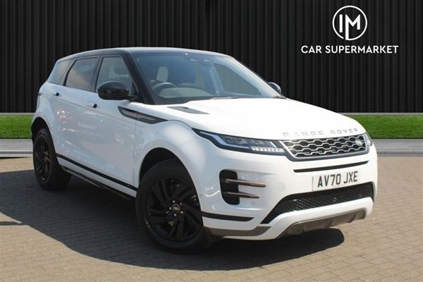 White Used 2020 Land Rover Range Rover evoque R-Dynamic SUV | £22,985 (Fair price) - Image 1/1