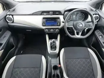 Used Nissan Micra Acenta 90 HP (66 kW) 2017 White Hatchback