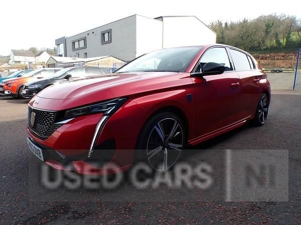 Used Peugeot 308 Premium 2022 Red Hatchback