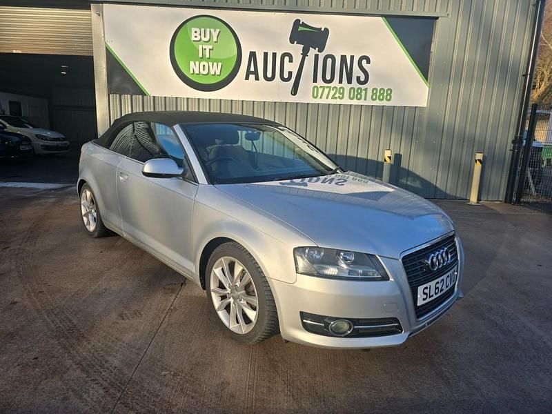 Silver Used 2012 Audi A3 Cabriolet Sport Cabriolet | £3,750 (Fair price) - Image 1/4