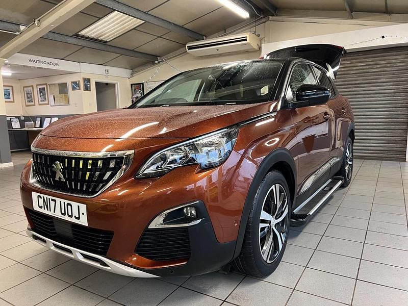 Bronze Used 2017 Peugeot 3008 Allure Hatchback | £11,495 (Fair price) - Image 1/3