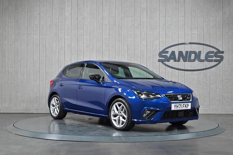 Blue Used 2021 Seat Ibiza FR Hatchback | £13,999 (Fair price) - Image 1/4