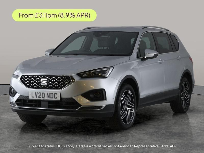 Used Seat Tarraco XCELLENCE 150 HP (110 kW) 2020 Silver SUV