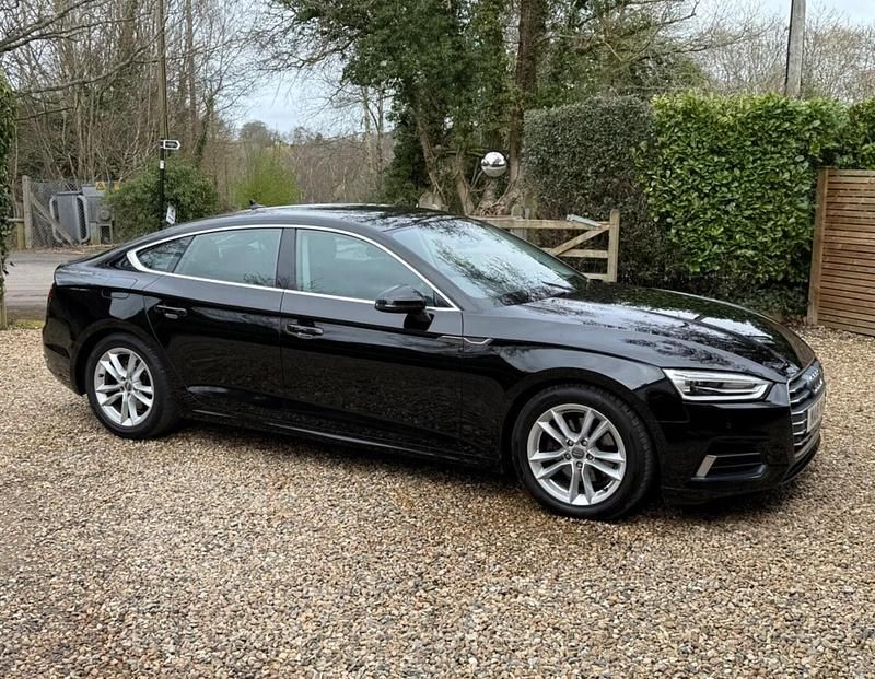 Used Audi A5 Sportback Sport 190 HP (139 kW) 2018 Black Hatchback