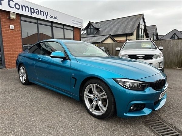 Blue Used 2019 BMW 420 M Sport Coupe | £15,495 (Fair price) - Image 1/1