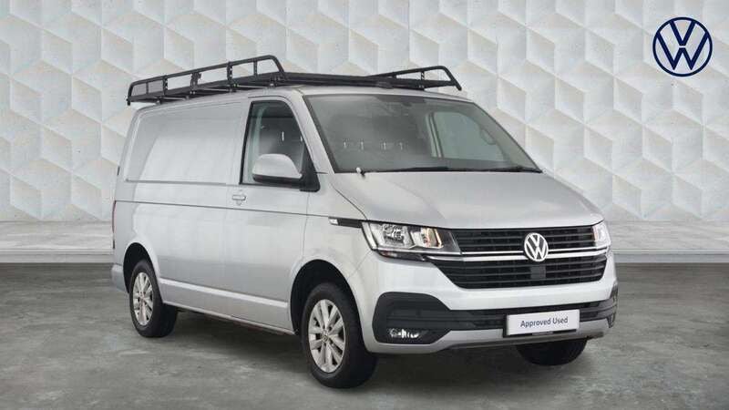 Silver Used 2022 VW T6.1 Highline Van | £30,031 (Fair price) - Image 1/4