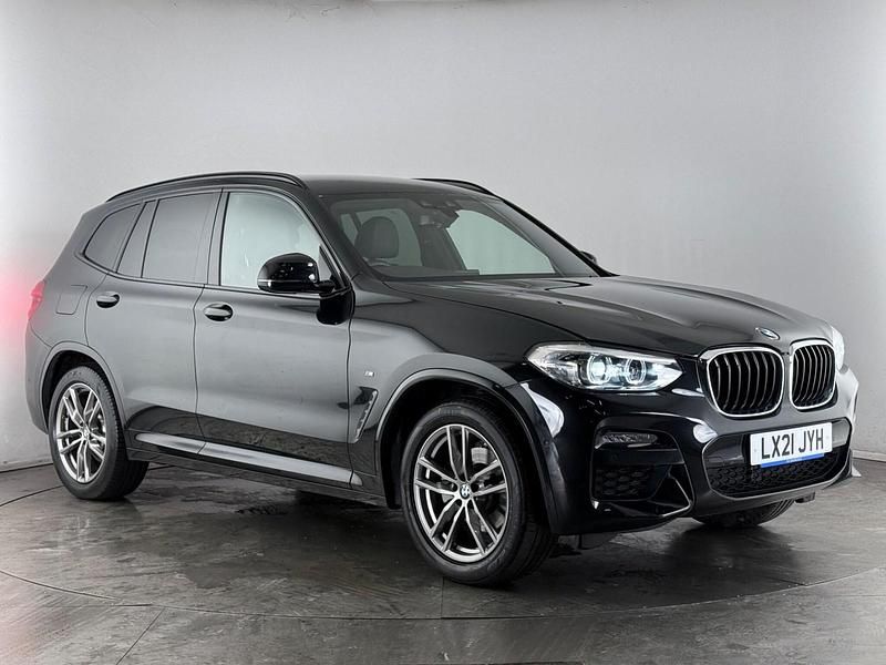 Used BMW X3 M Sport 190 HP (139 kW) 2021 Black SUV
