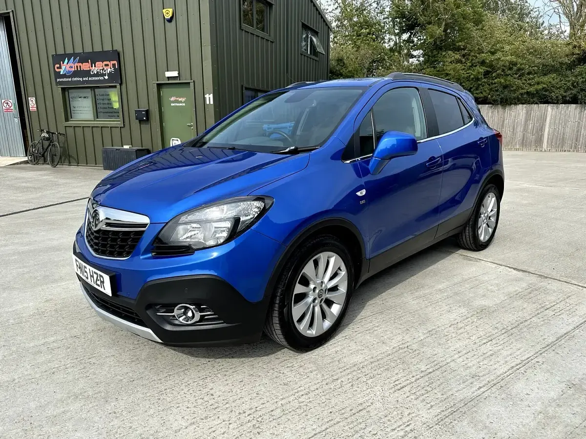 Used Vauxhall Mokka 140 HP (102 kW) 2015 Blue SUV