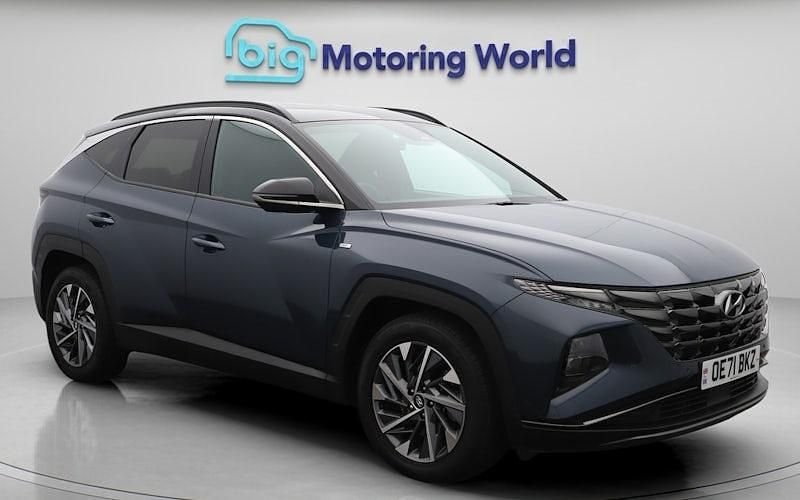 Blue Used 2022 Hyundai Tucson Premium SUV | £17,400 (Good price) - Image 1/4