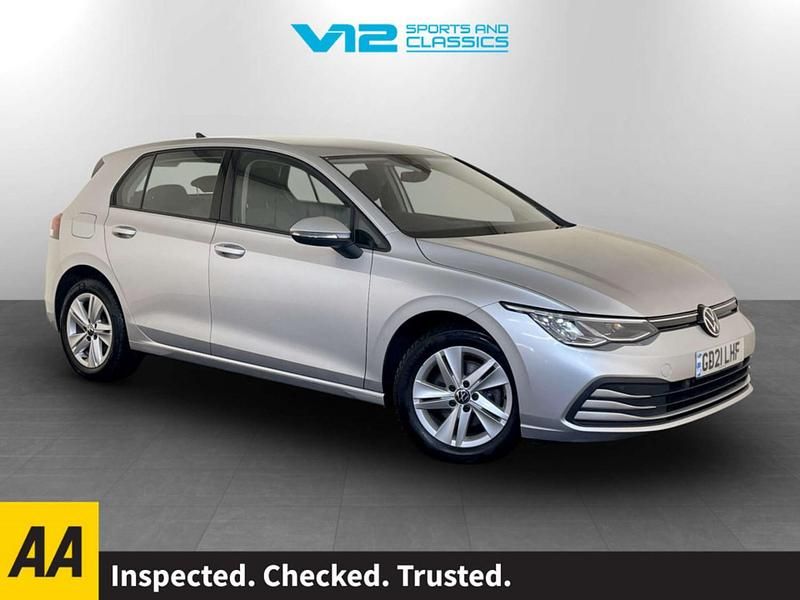 Silver Used 2021 VW Golf VII Life Hatchback | £12,695 (Fair price) - Image 1/2