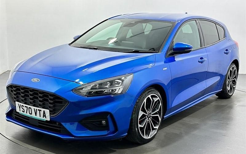 Used Ford Focus ST-Line X 120 HP (88 kW) 2020 Blue Hatchback