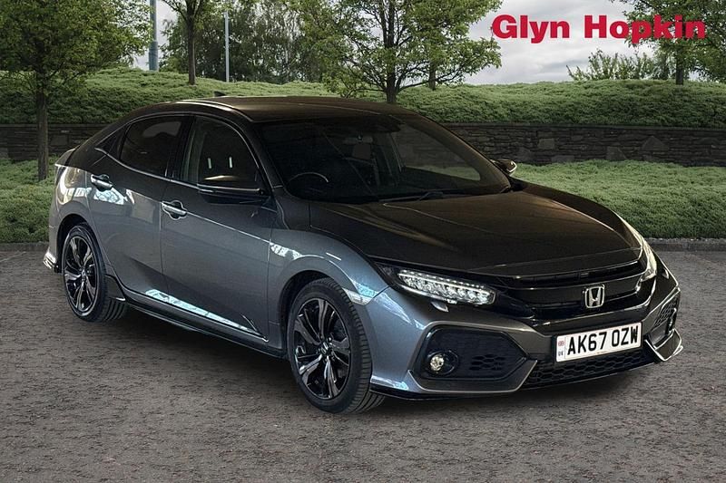 Grey Used 2017 Honda Civic Sport Hatchback | £15,488 (Fair price) - Image 1/4