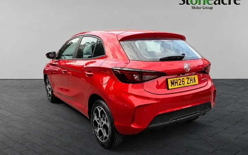 New MG MG3 SE 116 HP (85 kW) 2026 Red Hatchback