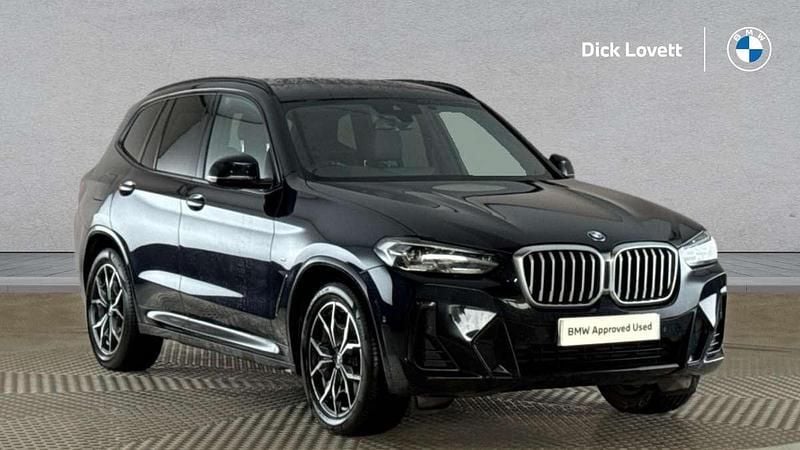 Black Used 2022 BMW X3 M Sport SUV | £33,000 (Super price) - Image 1/4