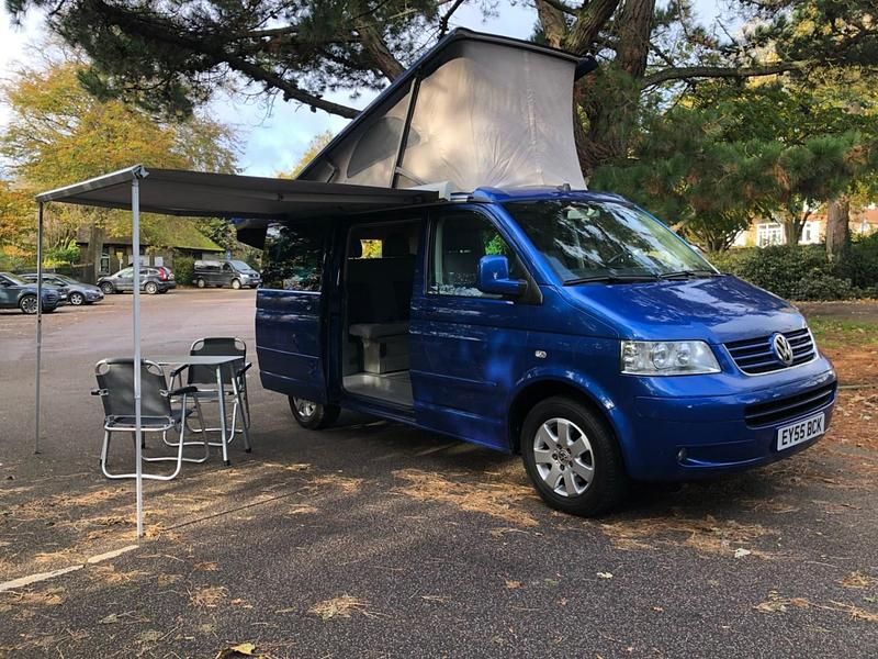 Blue Used 2007 VW T5 California Van | £20,995 - Image 1/4
