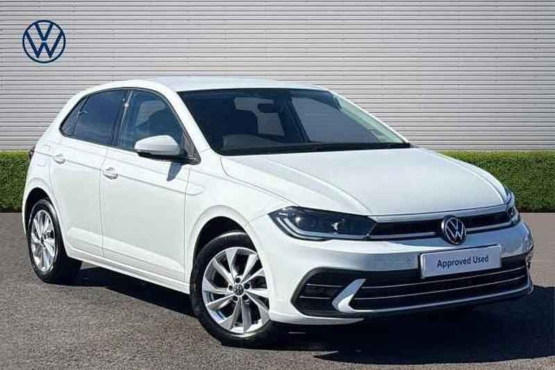 Used VW Polo Style 95 HP (69 kW) 2022 White Hatchback