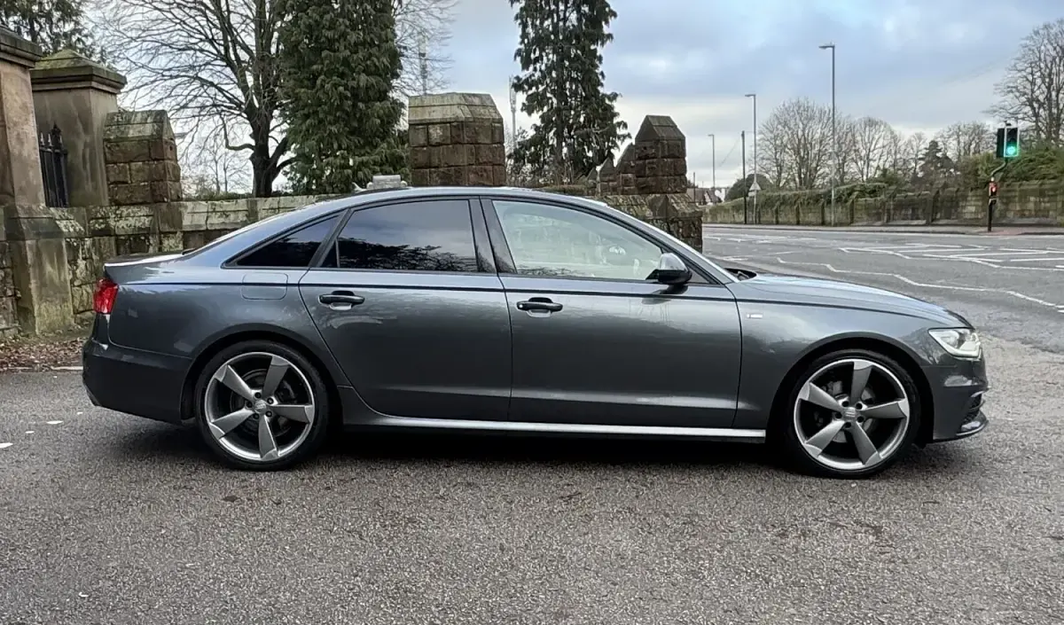 Used Audi A6 Black Edition 2014 Grey Sedan