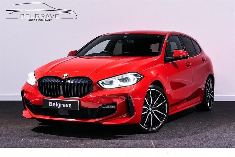Used BMW 118 M Sport 136 HP (100 kW) 2023 Red Hatchback