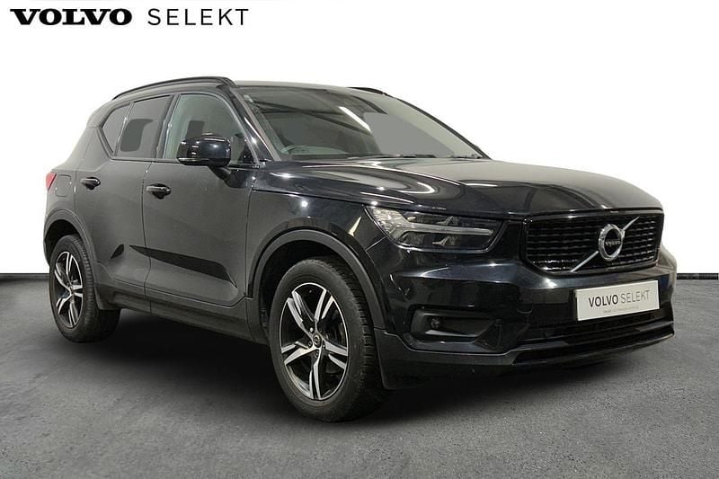 Black Used 2021 Volvo XC40 R-Design SUV | £23,250 (Good price) - Image 1/3