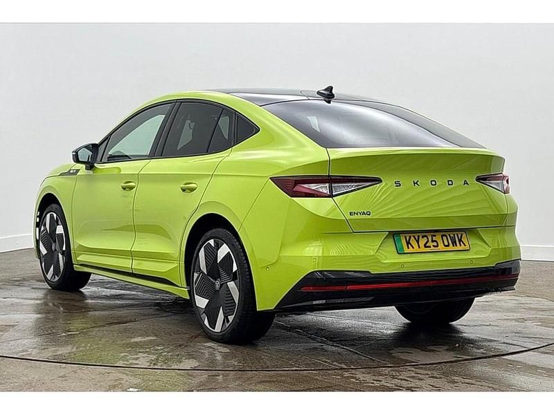 Used Skoda Enyaq iV vRS 183 kW (250 HP) 2025 Hyper green SUV