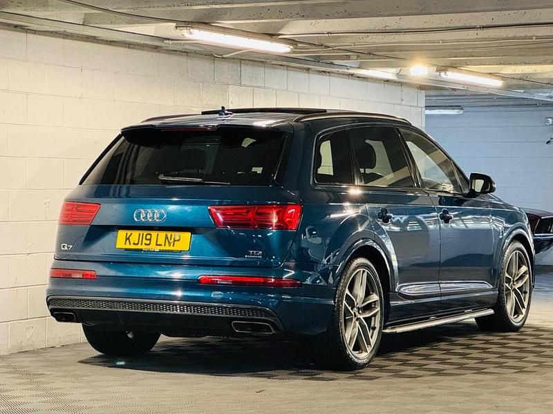 Used Audi Q7 Black Edition 2019 Blue SUV
