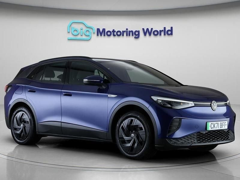 Blue Used 2021 VW ID.4 Pro Performance SUV | £12,600 (Super price) - Image 1/4