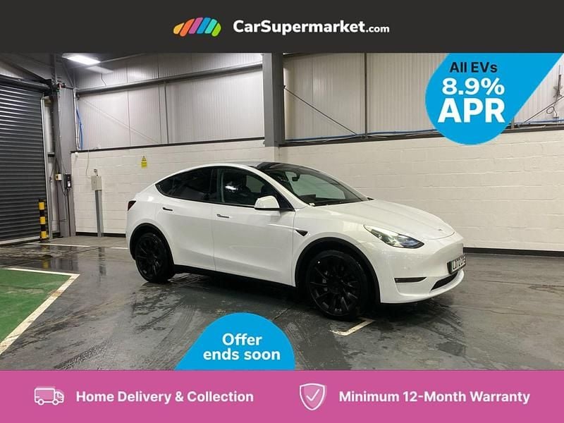 White Used 2022 Tesla Model Y Long Range AWD SUV | £26,997 (Fair price) - Image 1/3