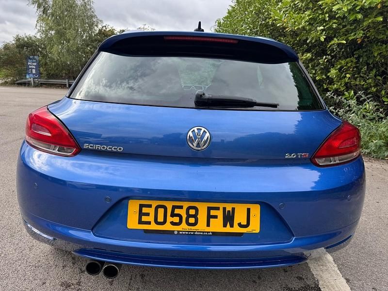 Used VW Scirocco GT 200 HP (147 kW) 2008 Blue Coupe