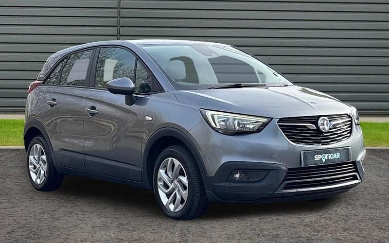 Used Vauxhall Crossland X S 110 HP (80 kW) 2018 Grey SUV