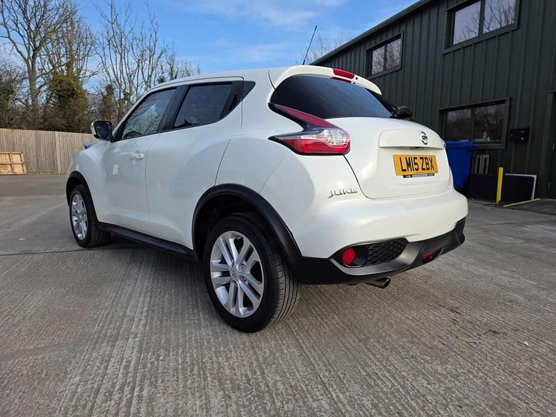 Used Nissan Juke Acenta Premium 115 HP (84 kW) 2015 White SUV
