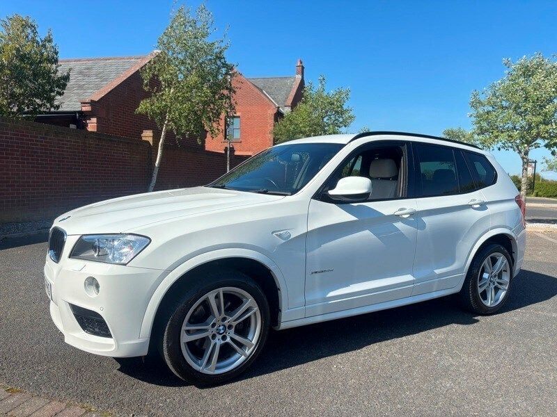 Alpine white Used 2012 BMW X3 M Sport SUV | £11,995 (Expensive) - Image 1/4