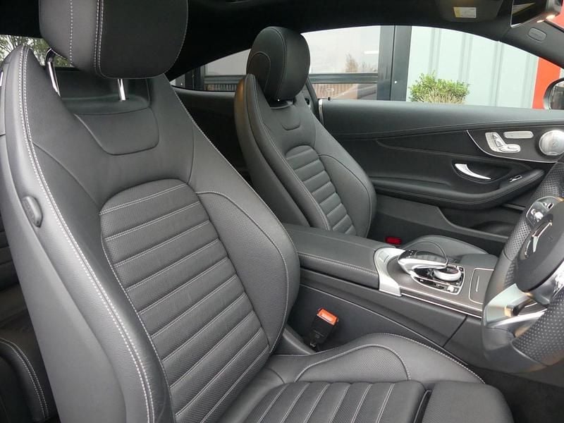 Used Mercedes C300e AMG line 2023 Black Coupe