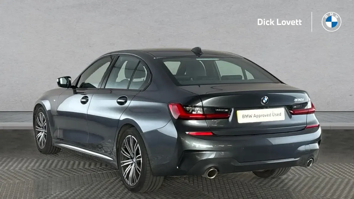 Used BMW 330 M Sport 254 HP (186 kW) 2019 Grey Sedan