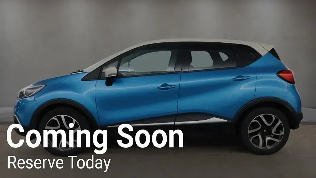 Used Renault Captur Dynamique 90 HP (66 kW) 2015 Blue SUV