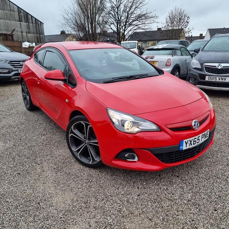 Used Vauxhall Astra GTC Edition 2015 Red Hatchback