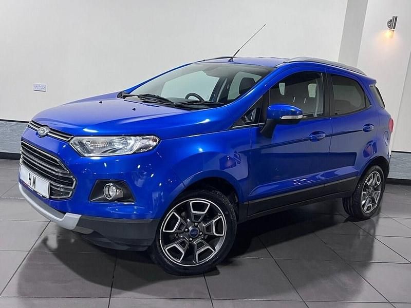 Used Ford Ecosport Titanium 95 HP (69 kW) 2016 Blue SUV