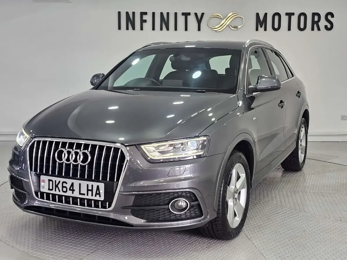 Used Audi Q3 S-Line 170 HP (125 kW) 2014 Grey SUV