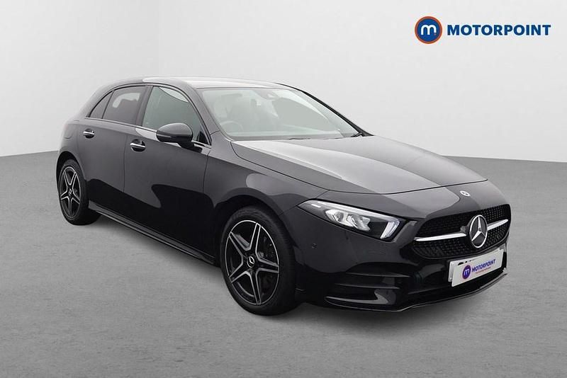 Black Used 2021 Mercedes A250 AMG Line Premium Hatchback | £20,699 (Expensive) - Image 1/4