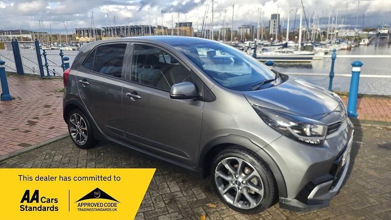 Grey Used 2022 Kia Picanto X-Line Hatchback | £11,695 (Good price) - Image 1/4