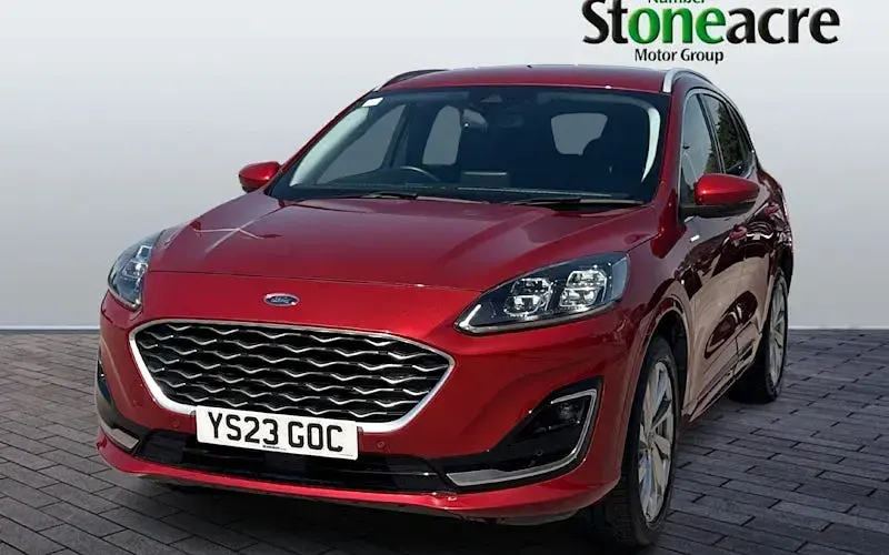Used Ford Kuga Vignale 150 HP (110 kW) 2023 Red SUV