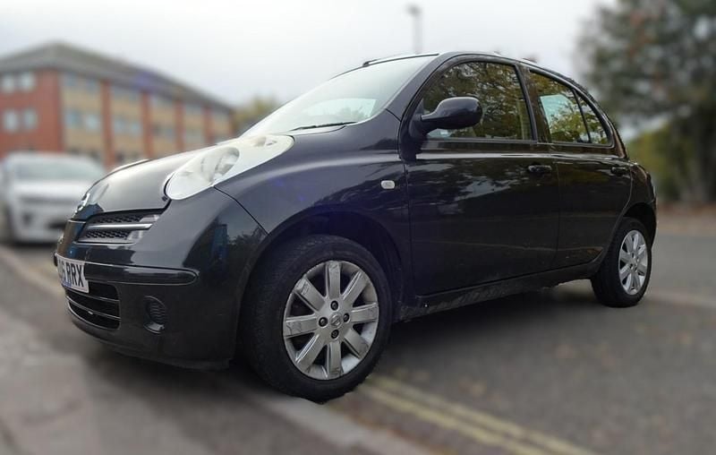 Used Nissan Micra 88 HP (64 kW) 2006 Black Hatchback